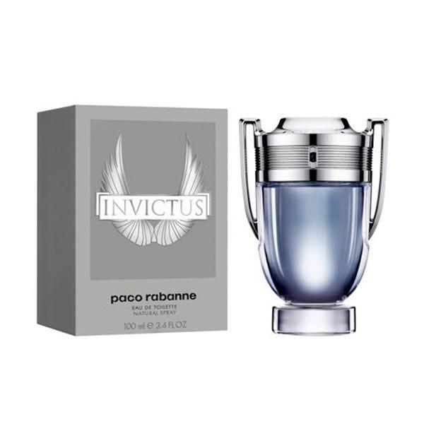 Caja de 3 perfumes : Carolina Herrera BAD BOY, Carolina Herrera 212 VIP BLACK, Paco Rabanne INVICTUS – Eau de Parfum 100 ml