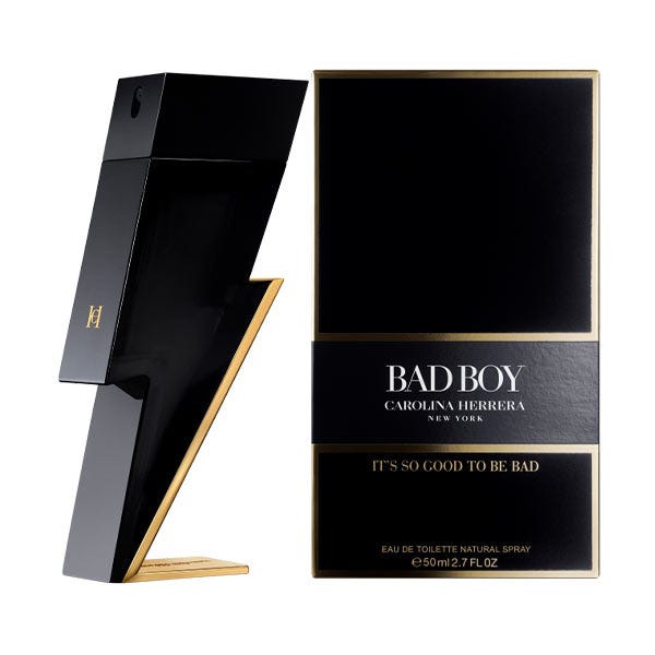 Caja de 3 perfumes : Carolina Herrera BAD BOY, Carolina Herrera 212 VIP BLACK, Paco Rabanne INVICTUS – Eau de Parfum 100 ml