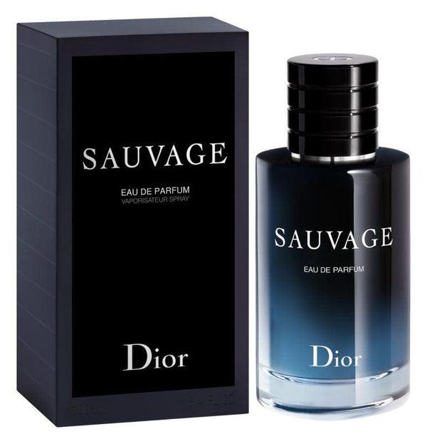 Caja de 3 perfumes : Dior SAUVAGE, Yves Saint Laurent Y MEN, Versace EROS – Eau de Parfum 100 ml